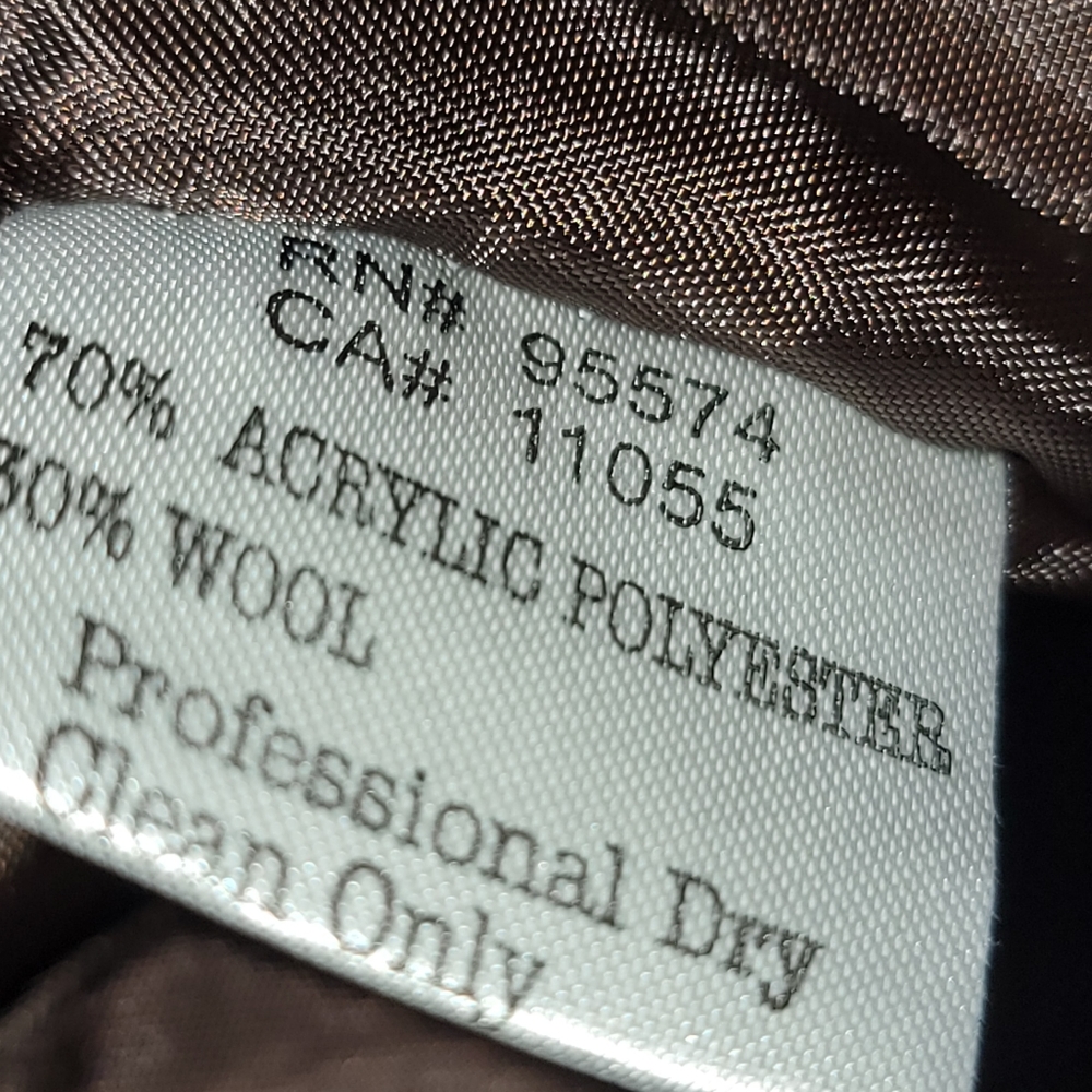 NWT!- plaid wool blend wrap coat Nordstrom - Picture 10 of 12